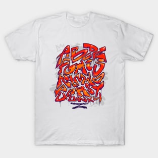 Graffiti Alphabet T-Shirt